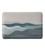 Happy Feet Comfort Mat, Watercolor Waves - US 2206