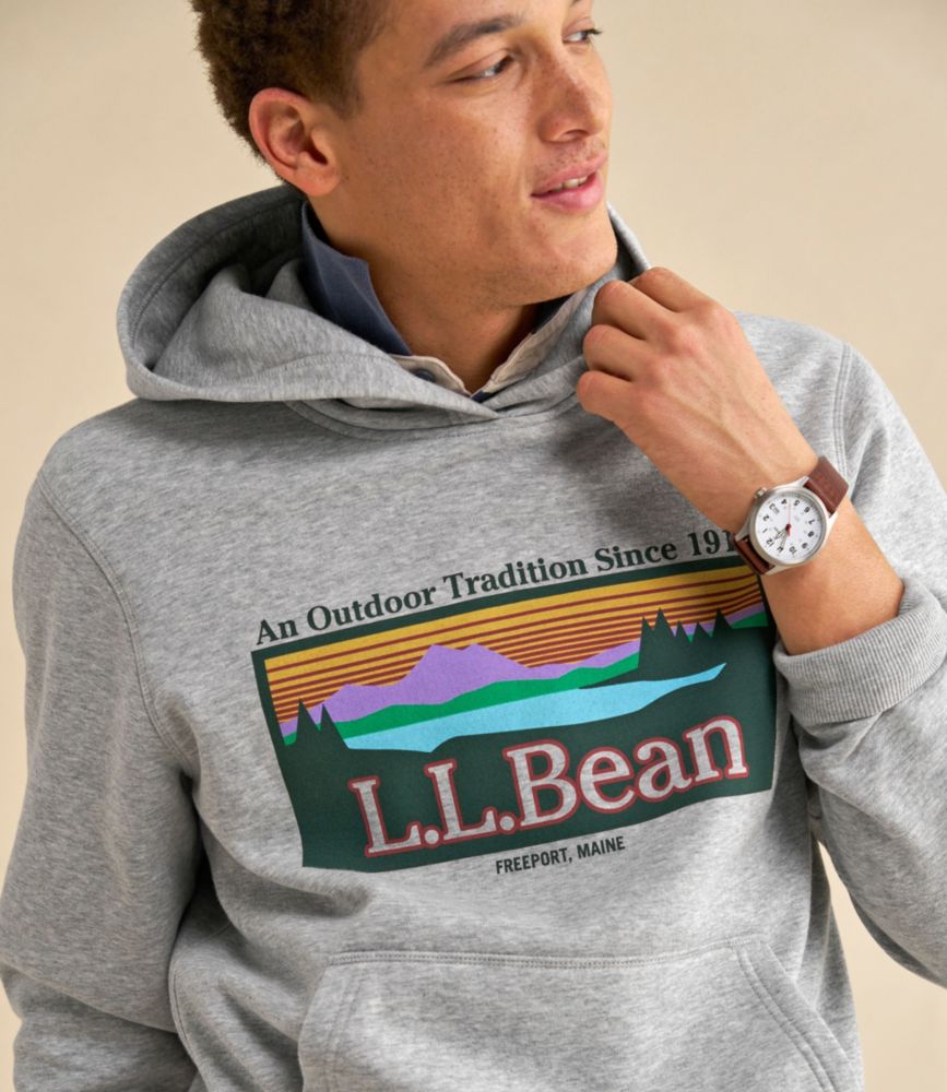 Men's Essential Graphic Sweatshirts, Hoodie - US 5028
