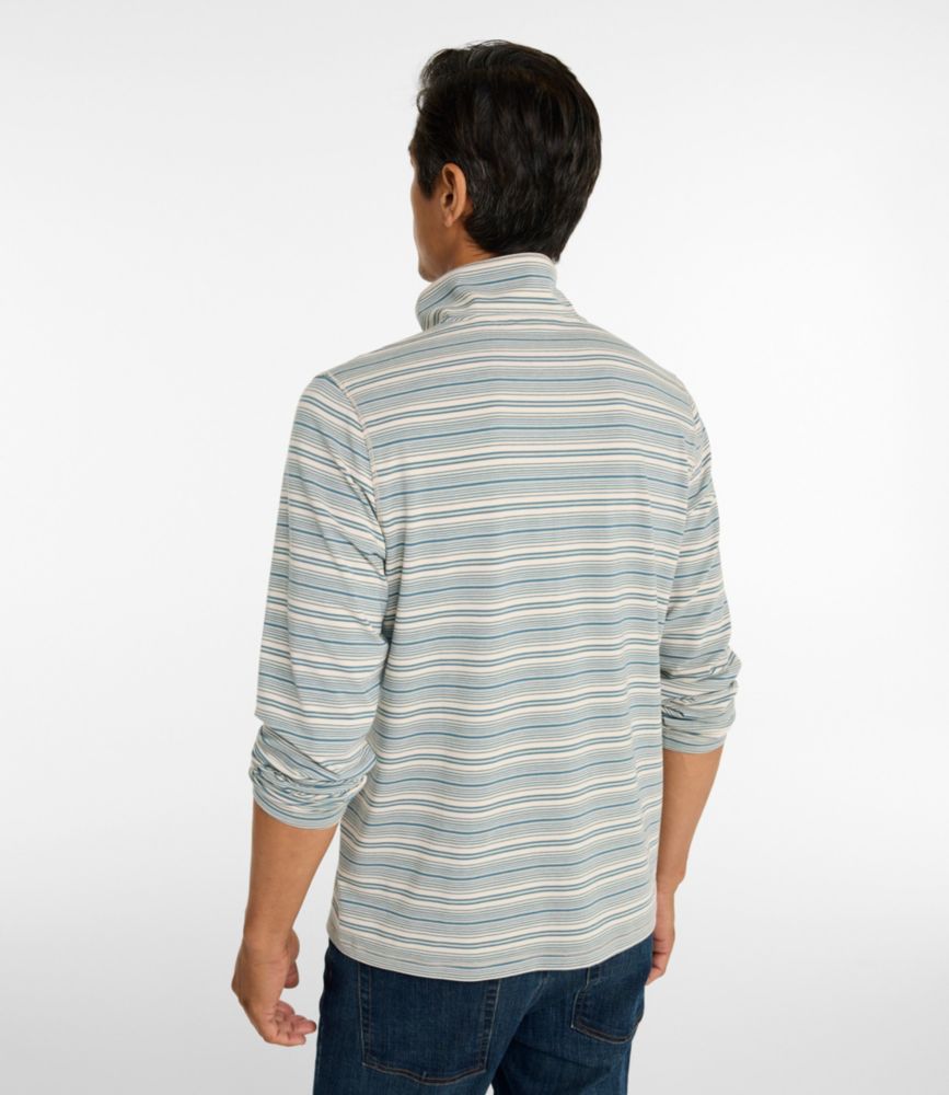 Men's Everyday SunSmart® Tee, Long-Sleeve Quarter-Zip Stripe - US 5925