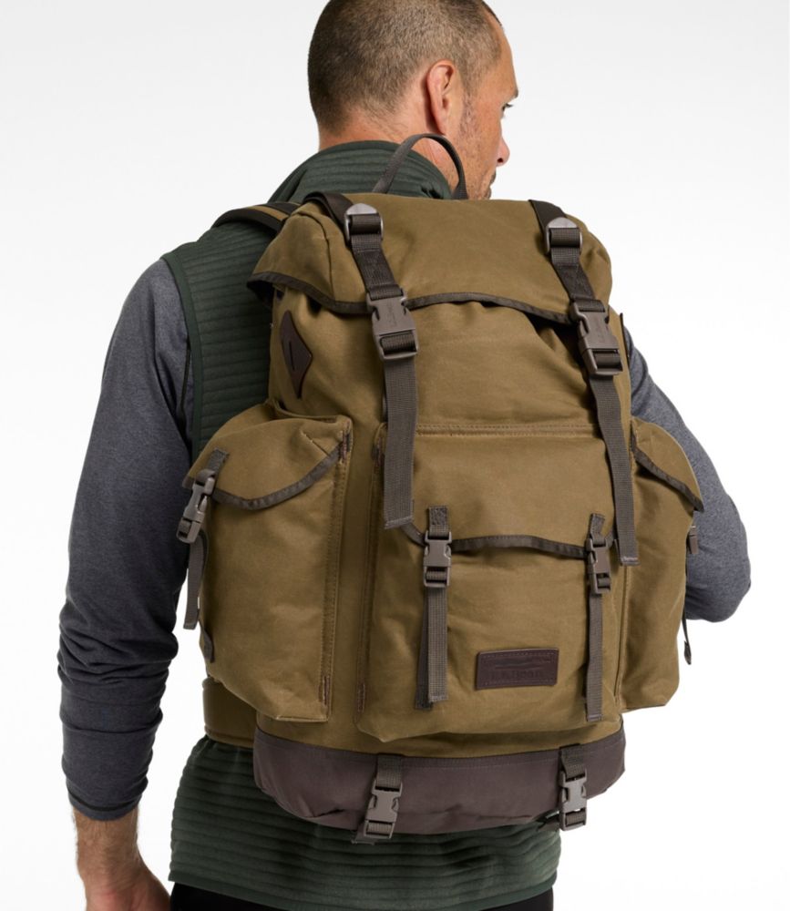 Continental Rucksack, Waxed Canvas - US 7910