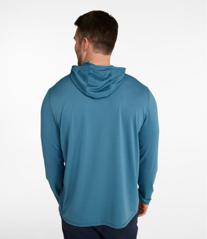 Men's Bold Coast Lifestyle Tee, Long-Sleeve Hooded - US 5081