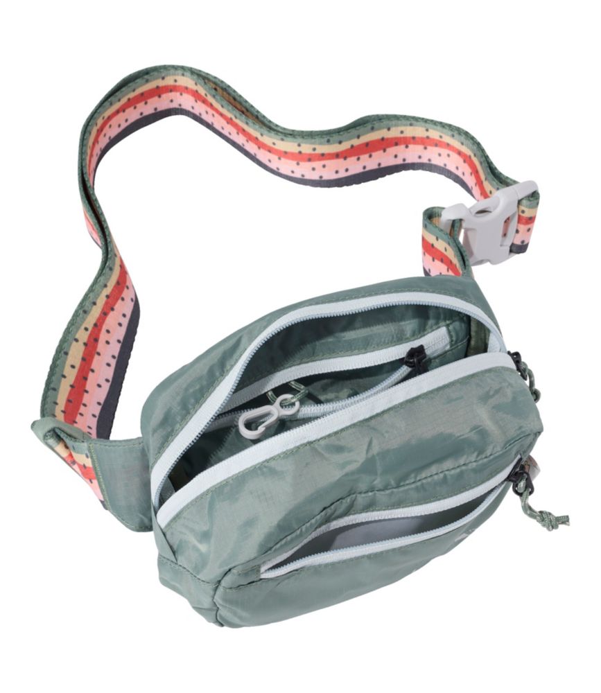 L.L.Bean Stowaway Waist Pack, Print Strap - US 9887