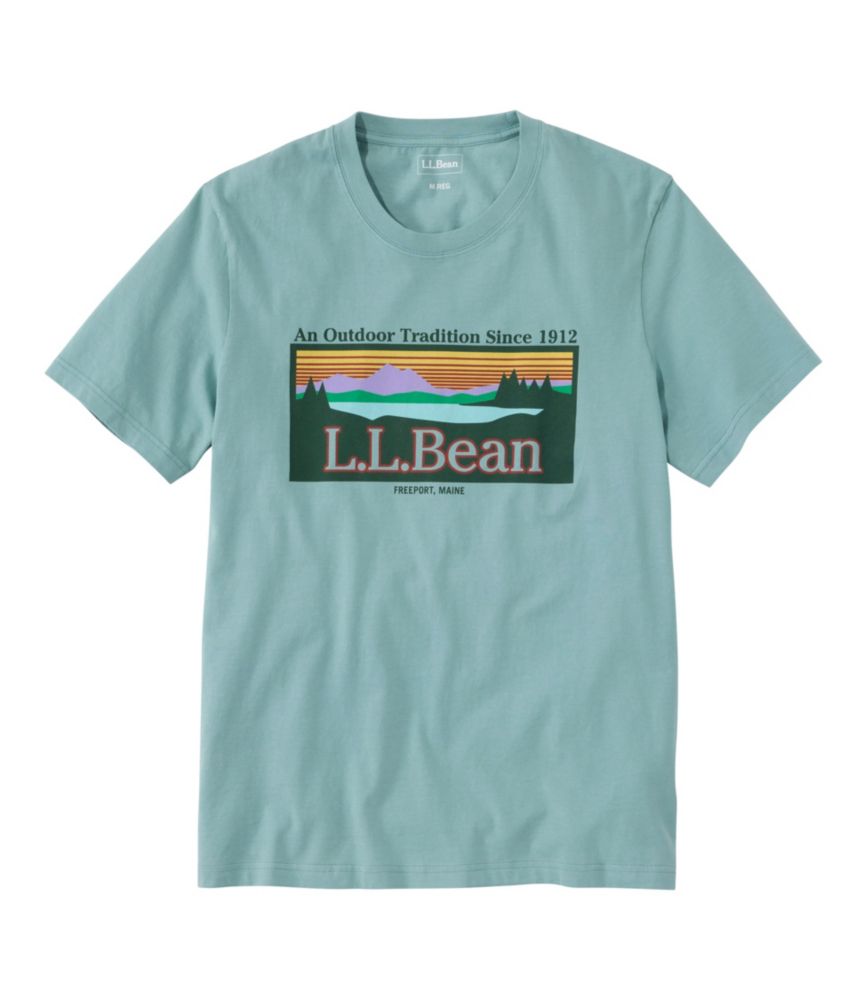 Men's Sunwashed Tee, Short-Sleeve, Graphic - US 9064