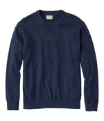Men's All Seasons Cotton Blend Sweater, Crewneck - US 7227