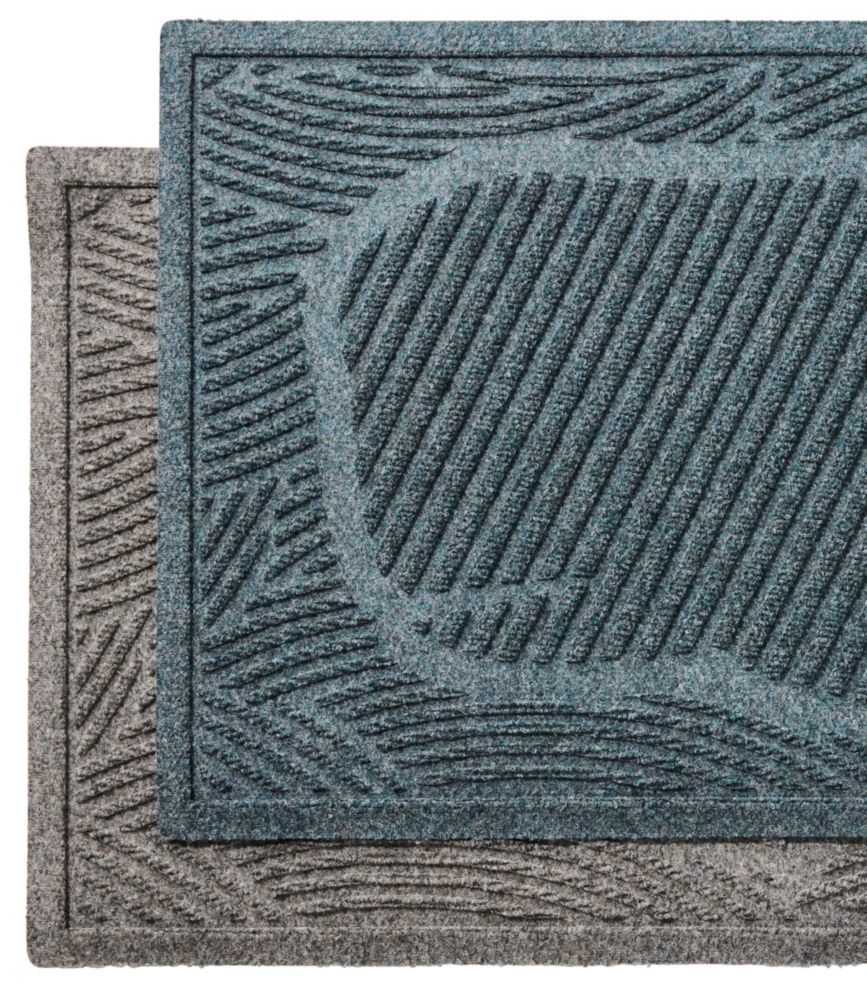 Everyspace Recycled Waterhog Wide Doormat, Swimming Whale - US 5557