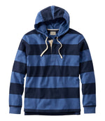 Men's Bean's Vintage Soft Rugby Hoodie - US 6188