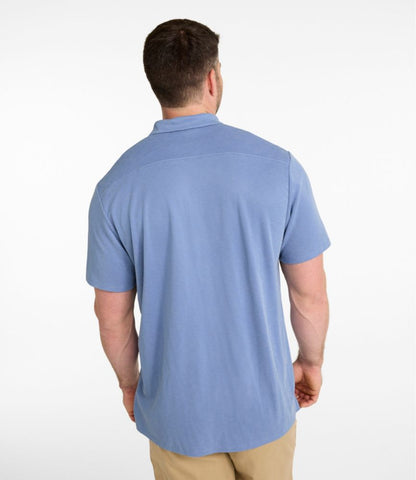 Men's Sunwashed Ultrasoft Button-Front Shirt, Short-Sleeve - US 3302