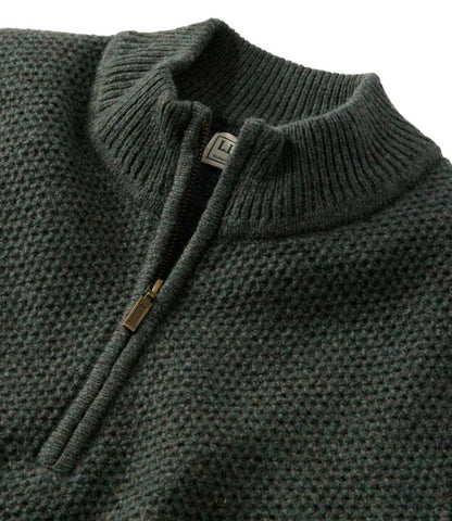 Men's Heritage Honeycomb Sweater, Quarter-Zip - US 8560