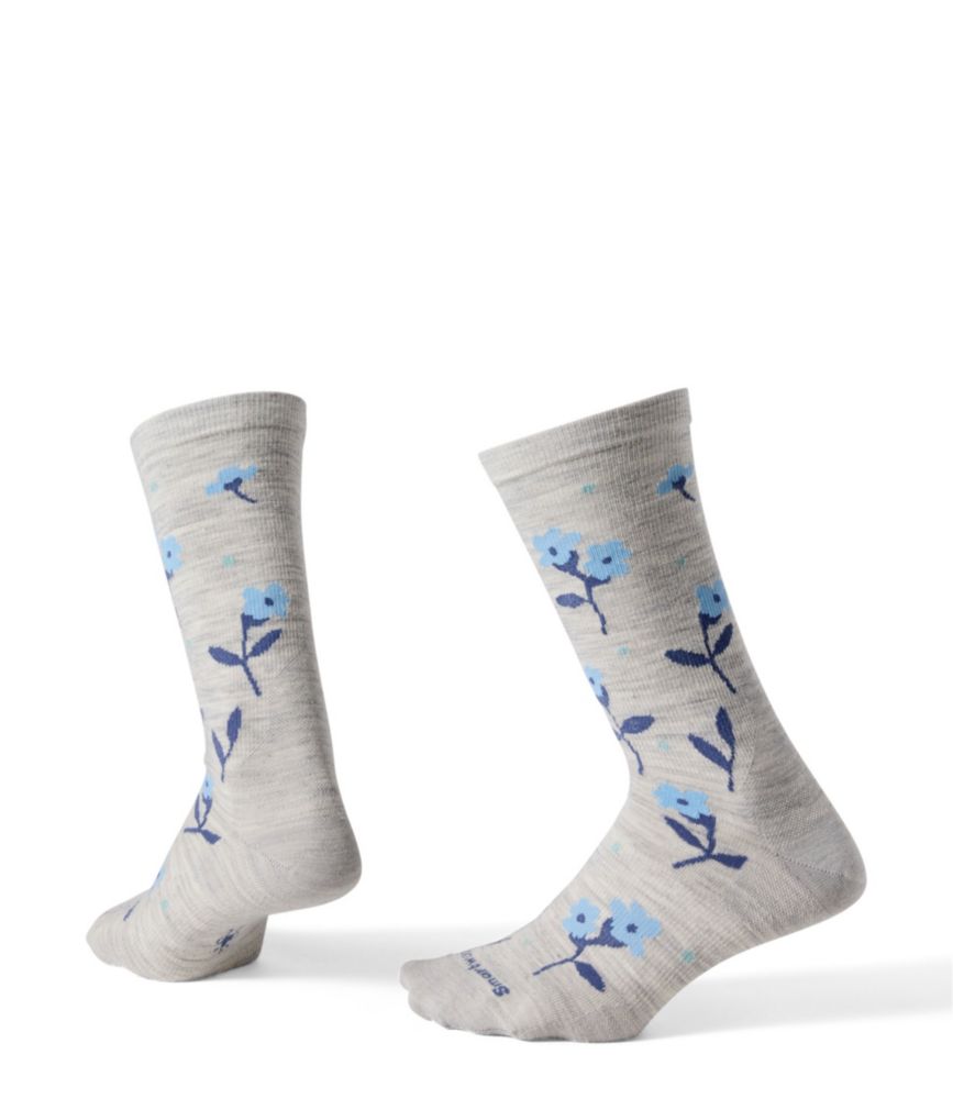 Women's Smartwool Everyday Garden Gala Crew Socks - US 8510