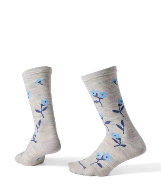 Women's Smartwool Everyday Garden Gala Crew Socks - US 8510