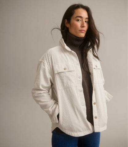 Women's Comfort Corduroy Big Shirt - US 0410