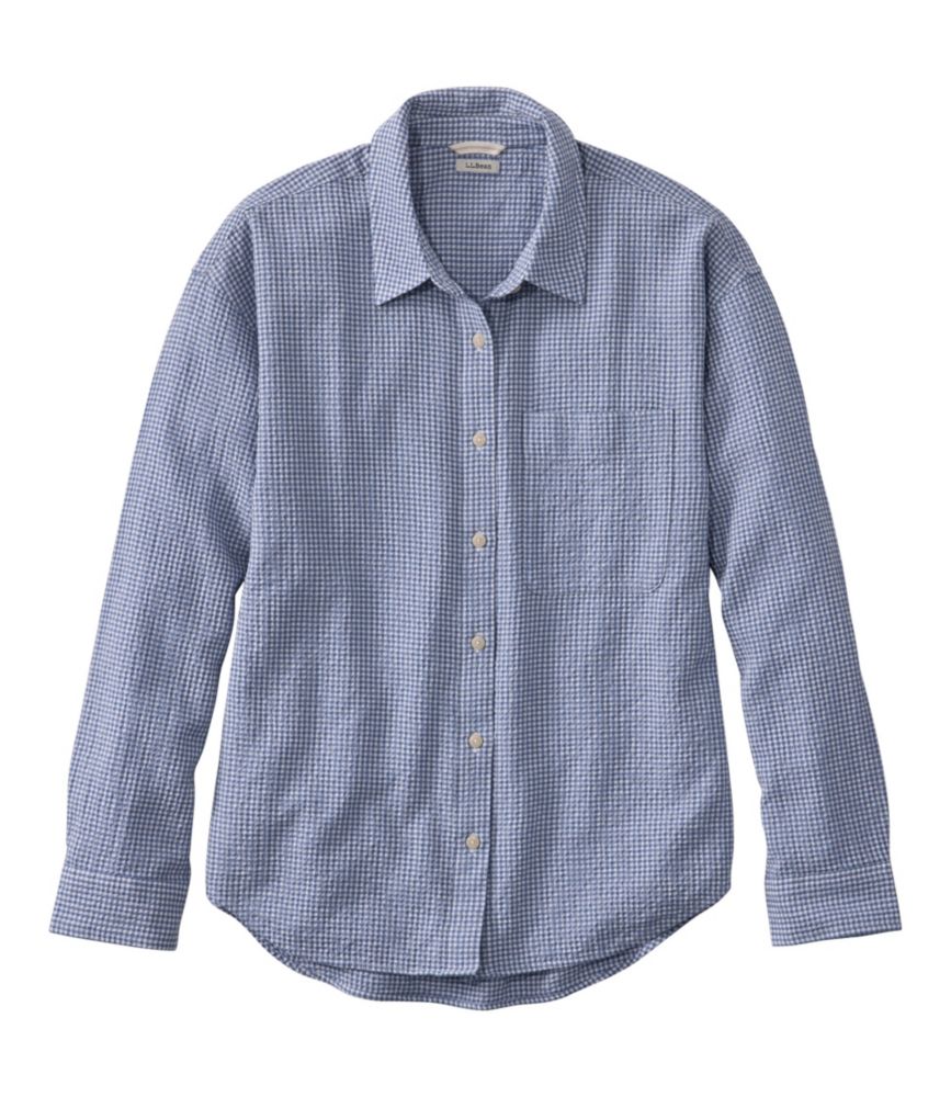 Women's Sunwashed Textured Big Shirt - US 0737