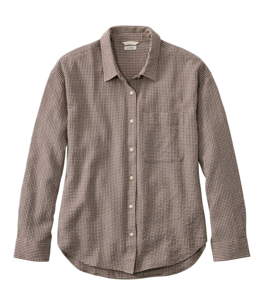 Women's Sunwashed Textured Big Shirt - US 2888