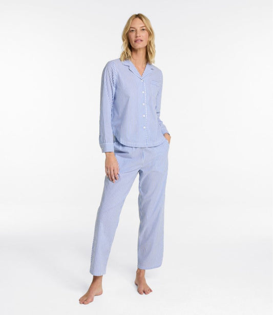Women's Bean's Poplin Pajama Set - US 3885