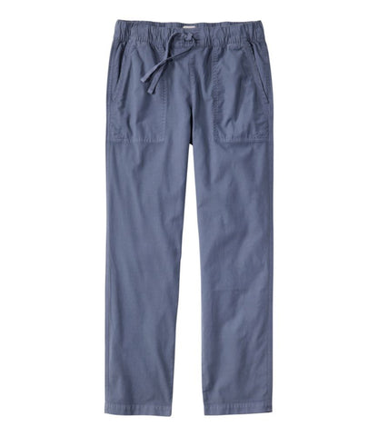 Women's Sunwashed Cotton-Blend Pull-On Pants, Mid-Rise Ankle - US 8142