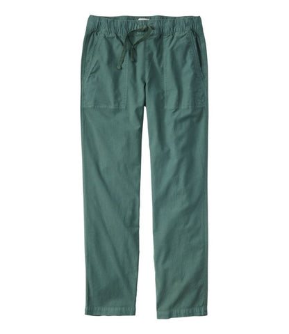 Women's Sunwashed Cotton-Blend Pull-On Pants, Mid-Rise Ankle - US 9084