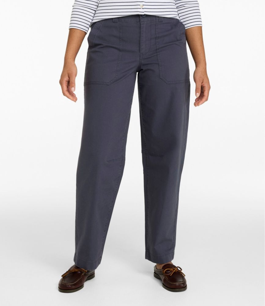 Women's 207 Vintage Cotton Canvas Pants, Mid-Rise Barrel-Leg - US 8111
