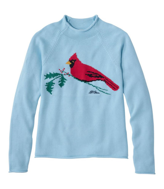 Women's The Original Double L® Sweater, Novelty Rollneck - US 0170