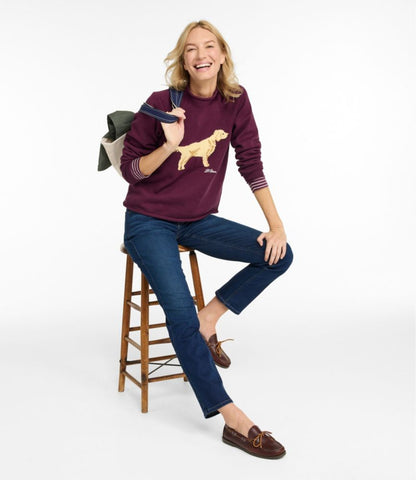Women's The Original Double L® Sweater, Novelty Rollneck - US 4189