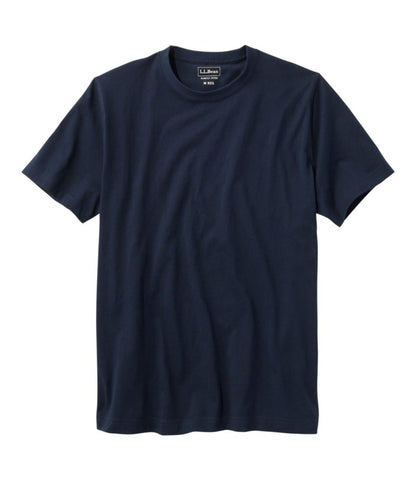 Men's Carefree Unshrinkable Tee, Slightly Fitted, Short-Sleeve - US 6632