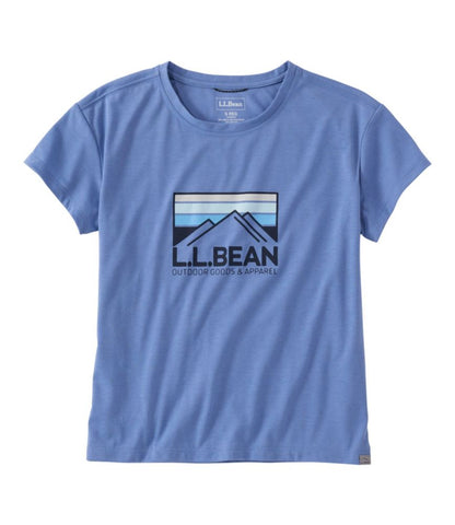 Women's Mountainside Crewneck Tee, Short-Sleeve Graphic - US 9775