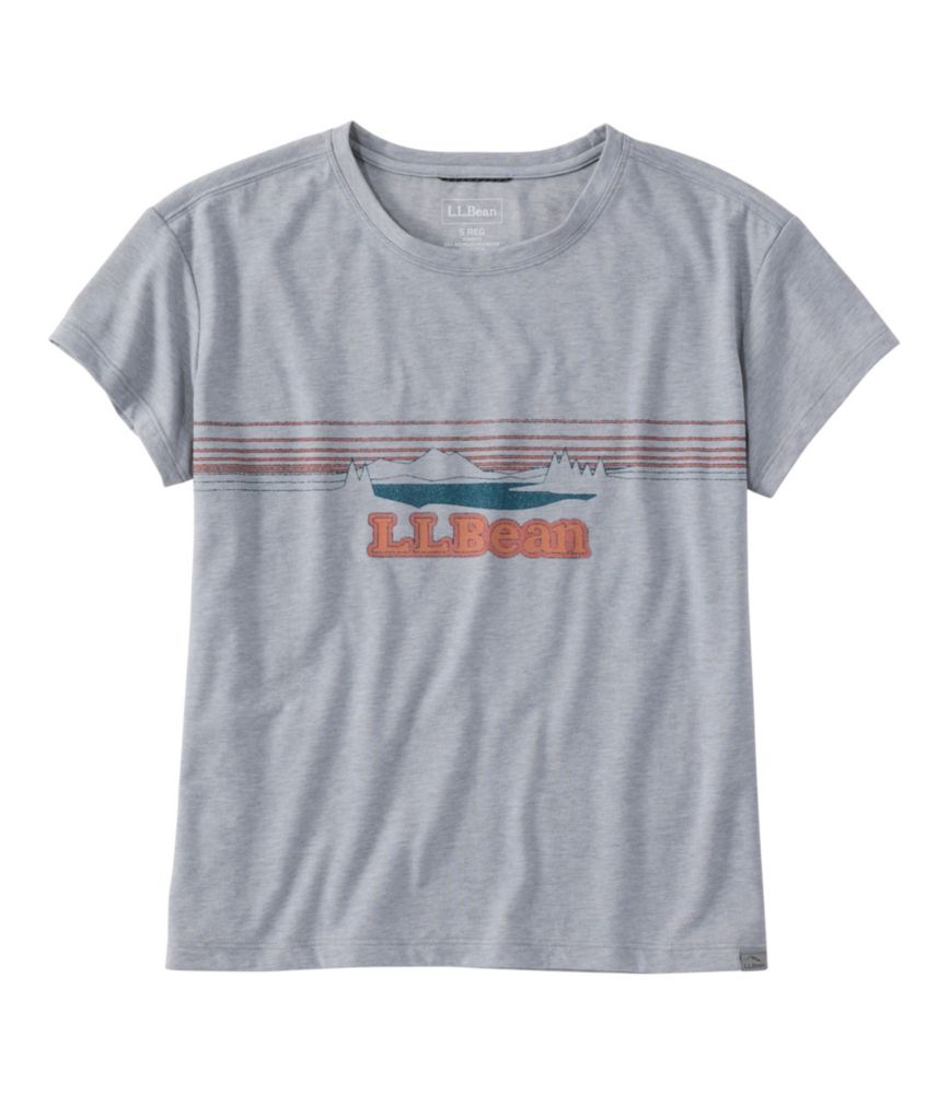 Women's Mountainside Crewneck Tee, Short-Sleeve Graphic - US 6150