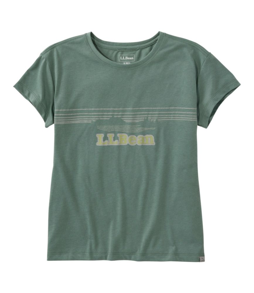 Women's Mountainside Crewneck Tee, Short-Sleeve Graphic - US 1849