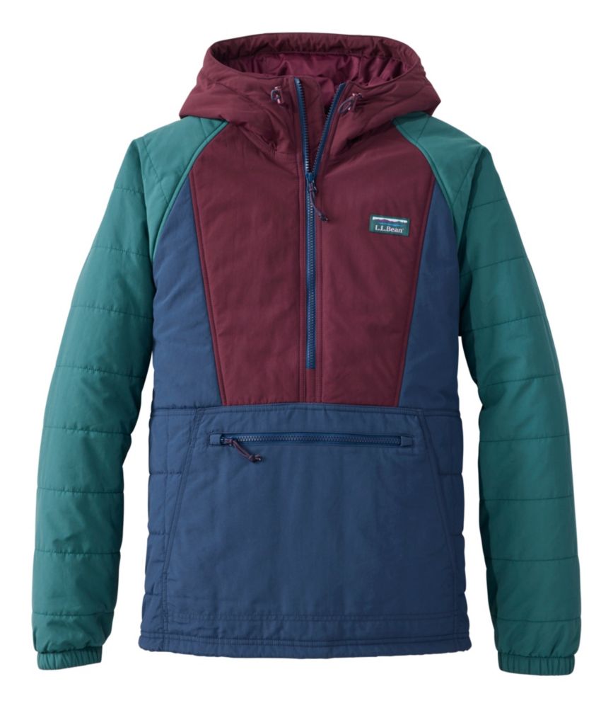 Men's Mountain Classic Insulated Anorak, Colorblock - US 4530