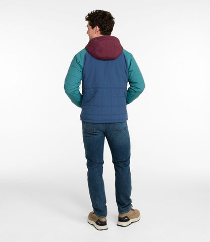 Men's Mountain Classic Insulated Anorak, Colorblock - US 4530