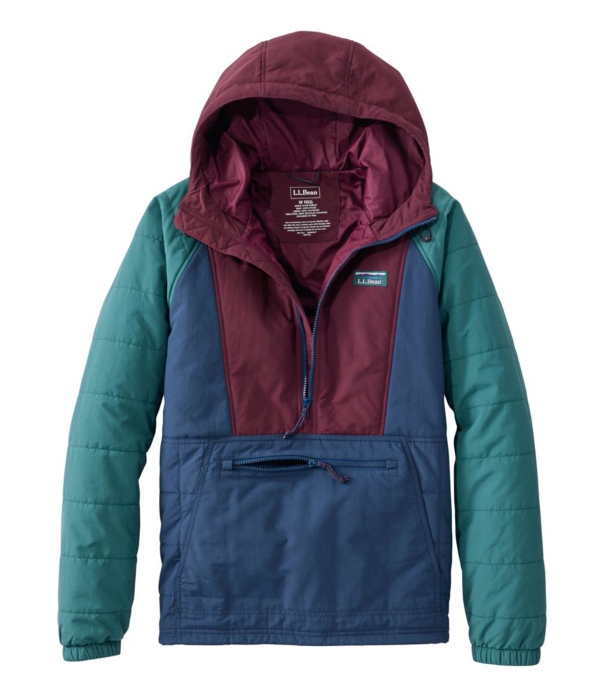 Men's Mountain Classic Insulated Anorak, Colorblock - US 4530
