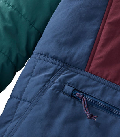 Men's Mountain Classic Insulated Anorak, Colorblock - US 4530