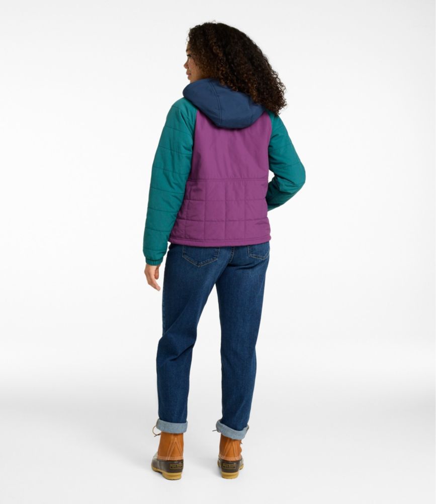 Women's Mountain Classic Insulated Anorak, Colorblock - US 5758