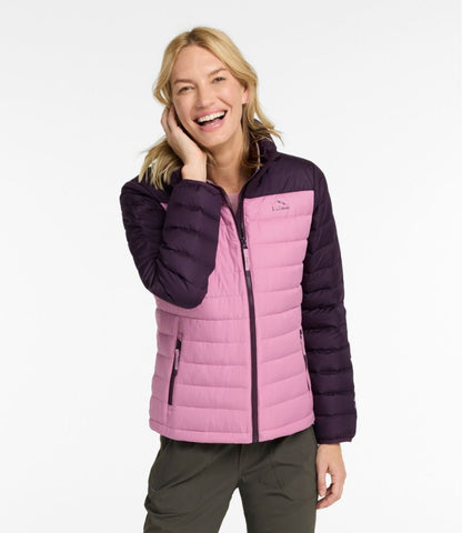 Women's Access Down Puffer, Colorblock - US 1354