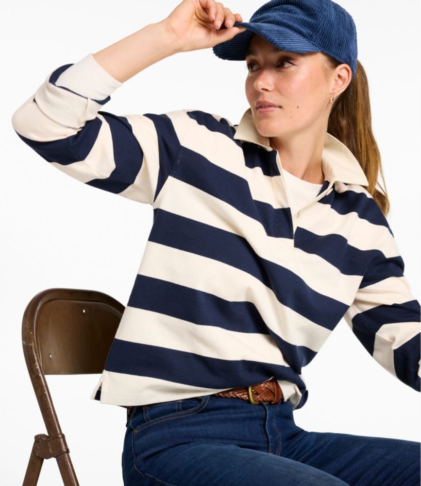 Women's Mountain Classic Rugby, Long-Sleeve Stripe - US 1080
