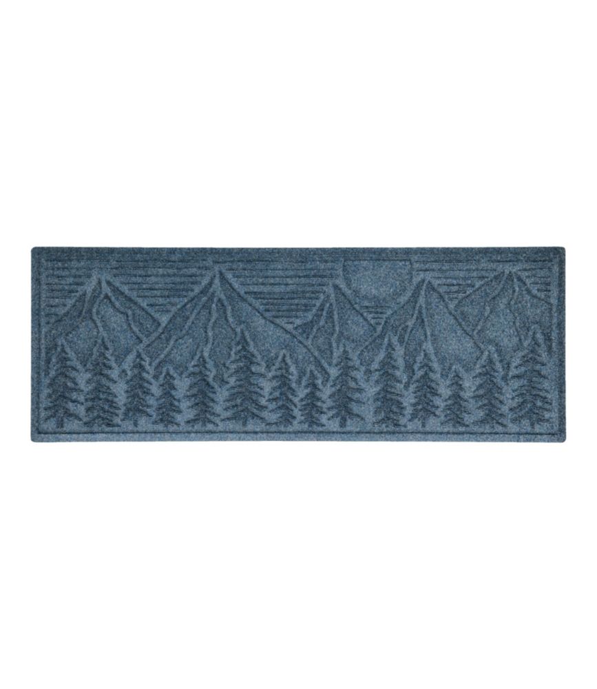Everyspace Recycled Waterhog Wide Doormat, Treeline - US 2115