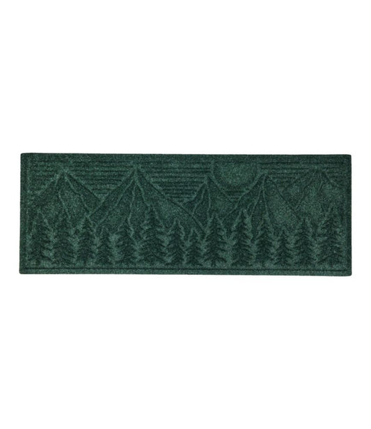 Everyspace Recycled Waterhog Wide Doormat, Treeline - US 2973