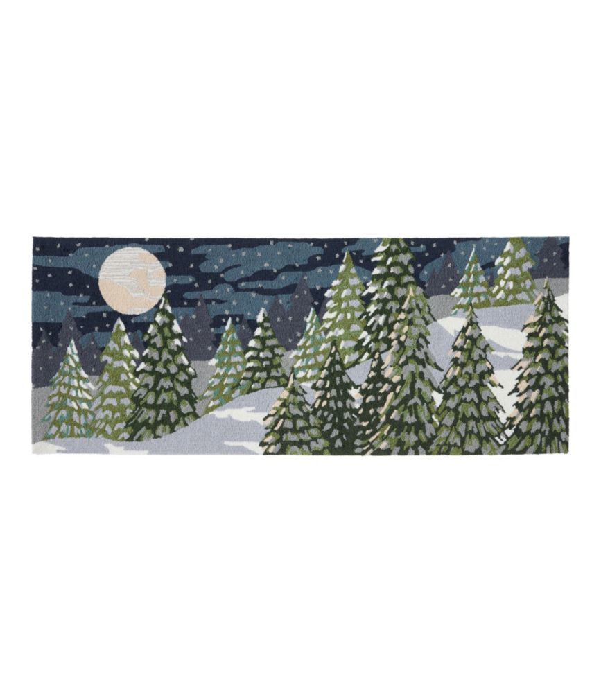 Indoor/Outdoor Vacationland Runner, Treeline Pine - US 5121