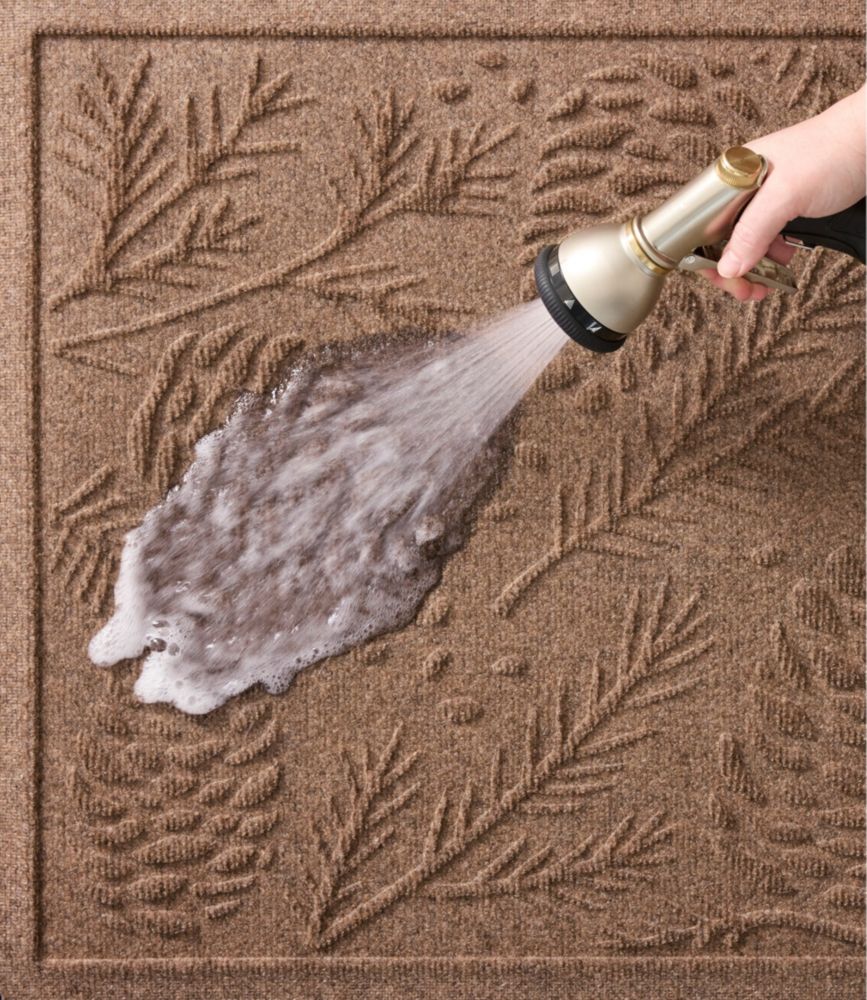 Everyspace Recycled Waterhog Doormat, Pine Cones - US 0987