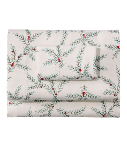 Holiday Pine Flannel Sheet Set - US 9100