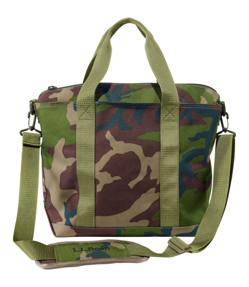 Zip Hunter's Tote Bag With Strap, Camo - US 5157