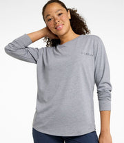 Light Gray Heather Valley Graphic