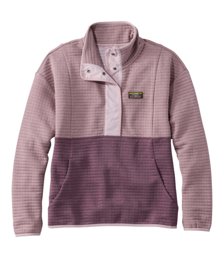 Women's Airlight Grid Pullover, Colorblock - US 8366
