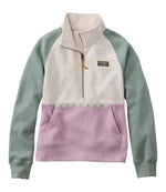 Women's Mountain Classic Sweatshirt, Half-Zip Colorblock - US 5016